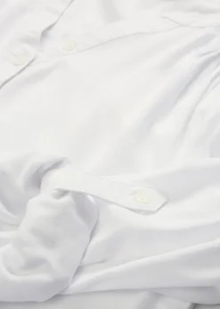 Blusa tipo túnica de viscosa suave