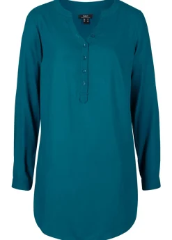 Blusa tipo túnica de viscosa suave