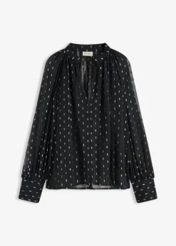 Blusa transparente