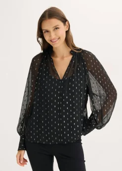 Blusa transparente