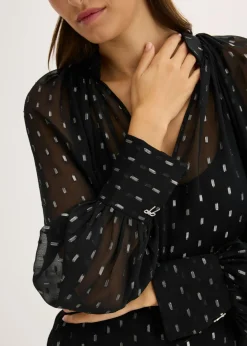Blusa transparente
