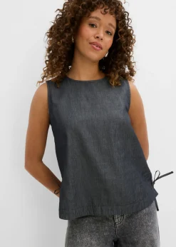 Blusa vaquera de algodón orgánico