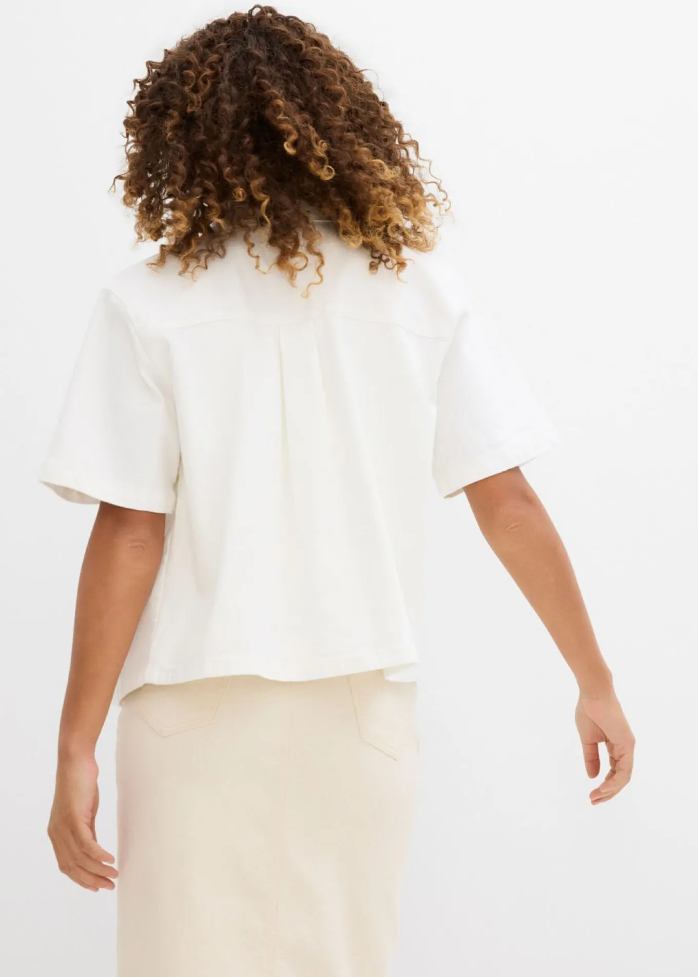 Blusa vaquera, oversize