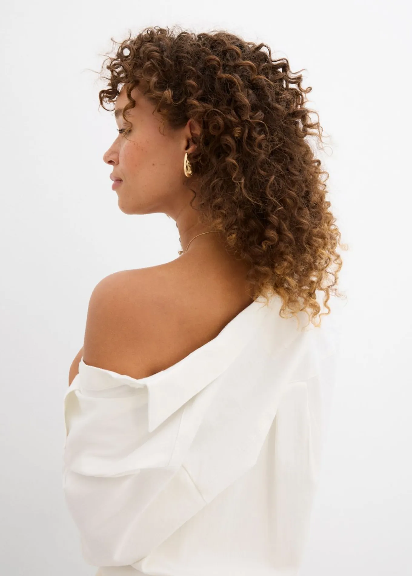 Blusa vaquera, oversize