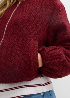 Blusón de bouclé suave