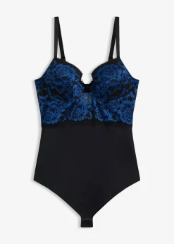 Body con tanga de encaje