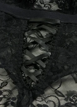 Body de tanga con abertura