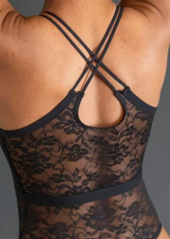 Body de tanga con abertura
