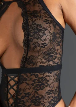Body de tanga con abertura