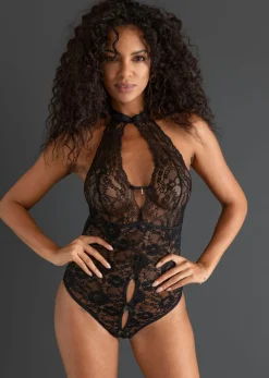 Body de tanga con abertura