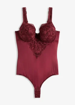 Body de tanga con tirantes acolchados