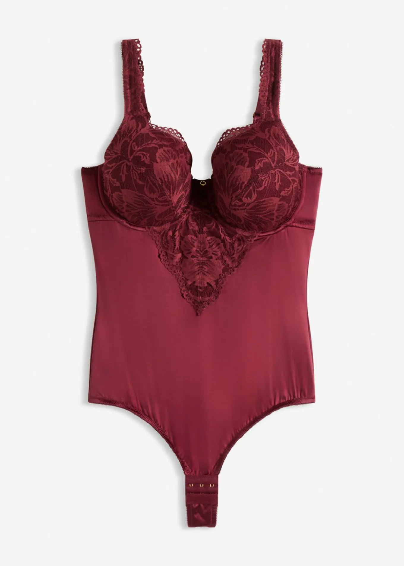 Body de tanga con tirantes acolchados