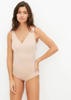 Body sin costuras ni aros con efecto moldeador medio