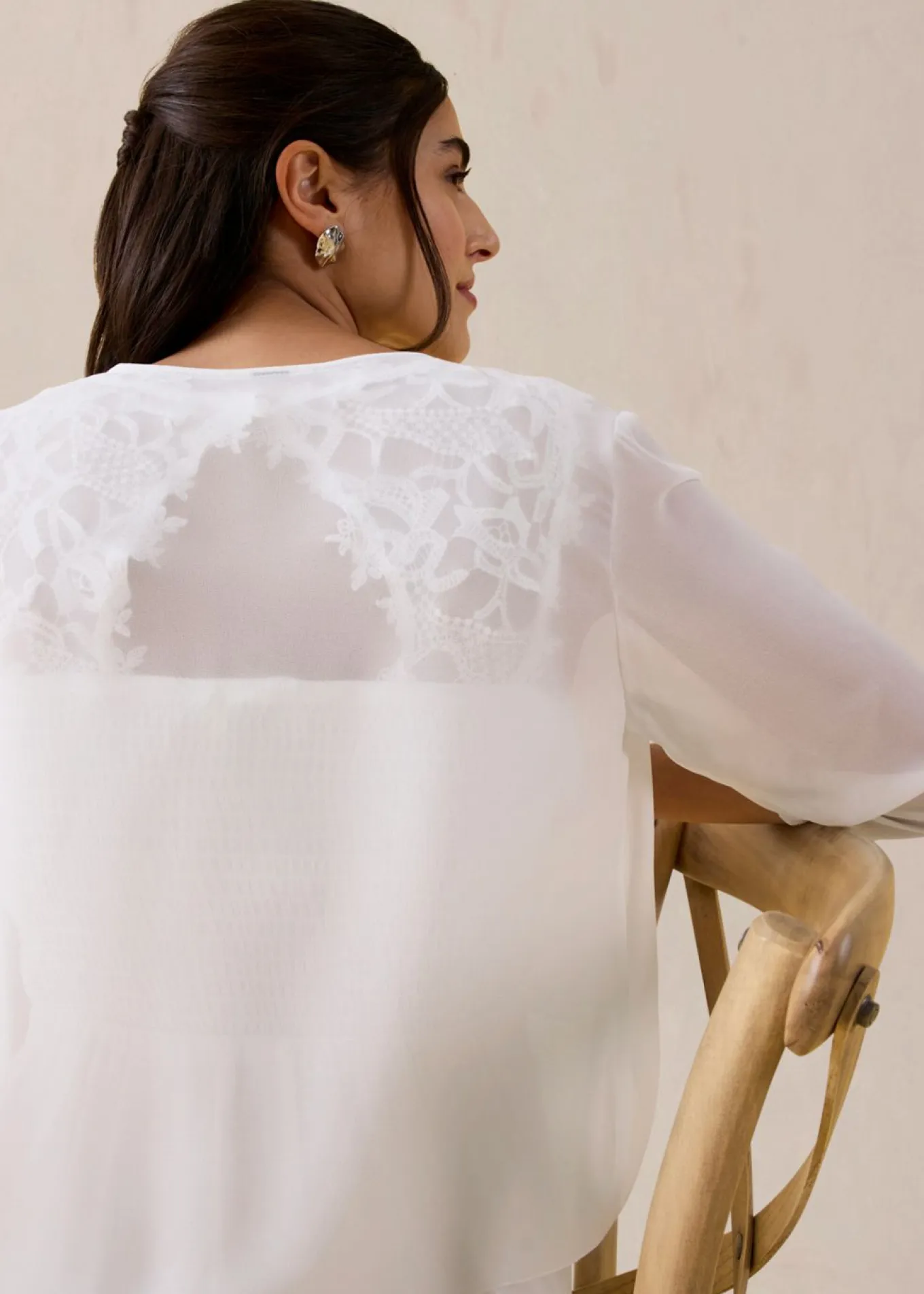 Bolero de gasa fina