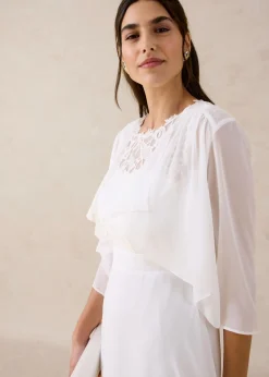 Bolero de gasa fina