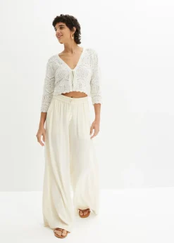 Bolero de punto ajour