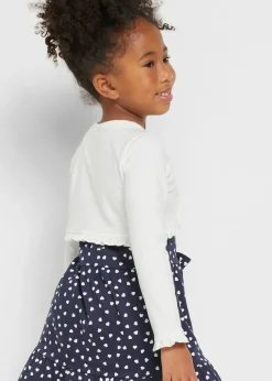 Bolero tipo camiseta para niñas