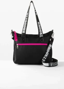 Bolsa de deporte con detalles en contraste