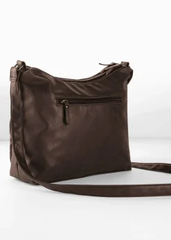 Bolso bandolera con bolsillos exteriores