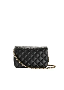 Bolso bandolera con pespunte decorativo