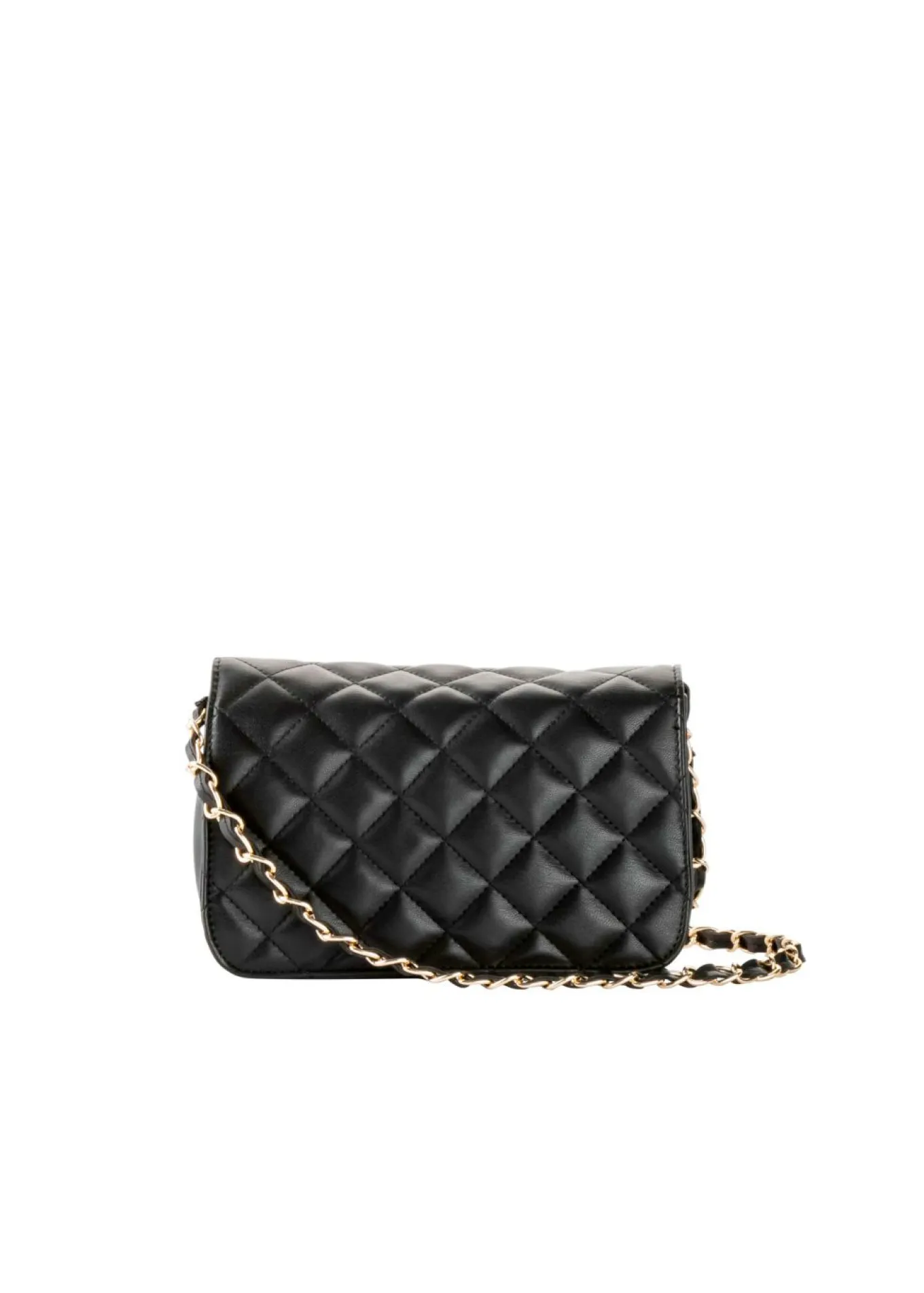 Bolso bandolera con pespunte decorativo