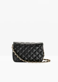 Bolso bandolera con pespunte decorativo