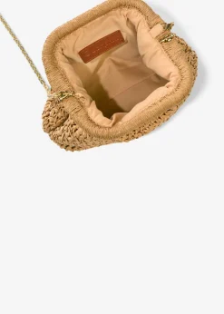Bolso bandolera de paja