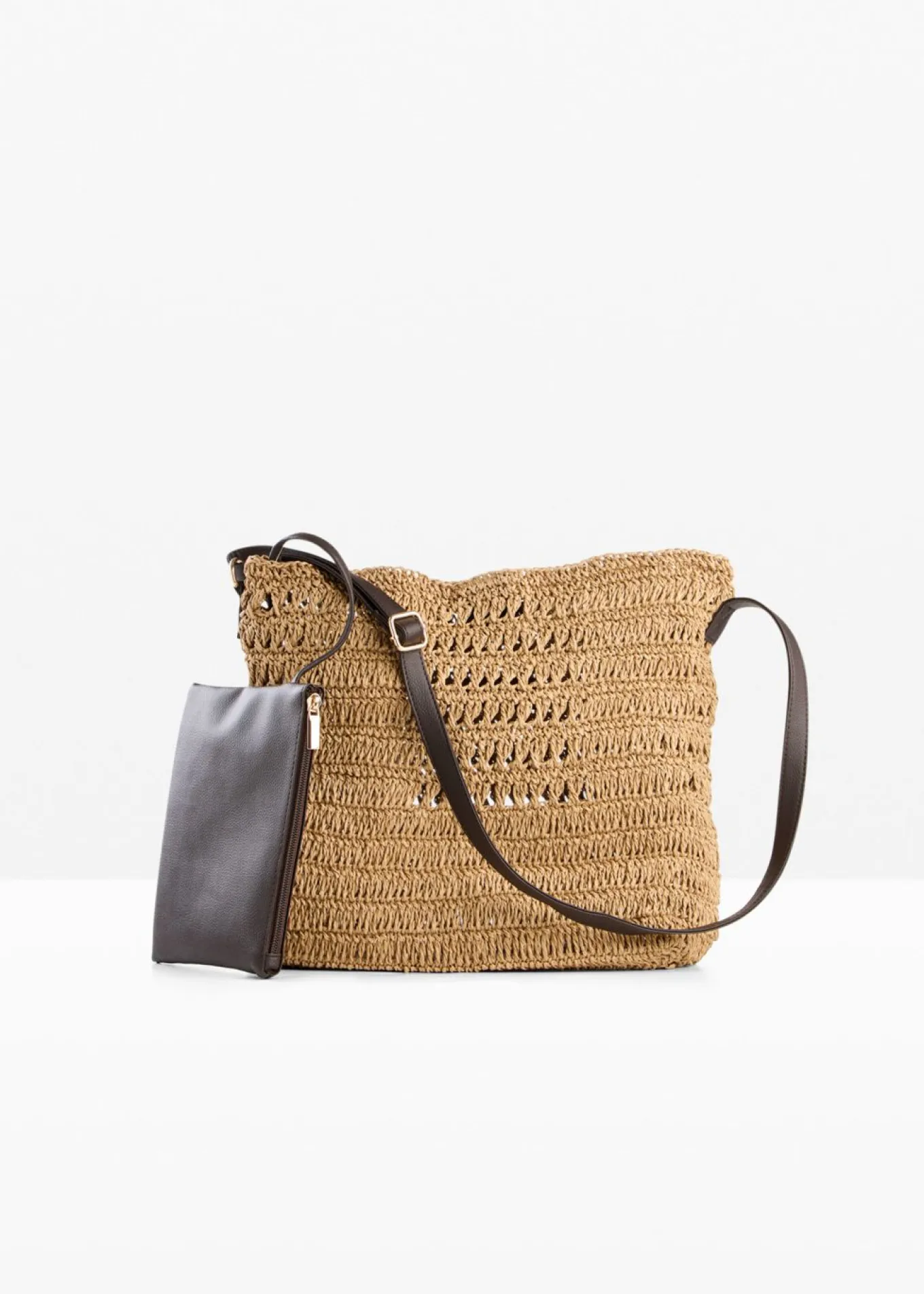 Bolso bandolera de paja
