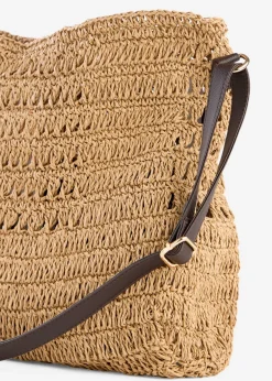 Bolso bandolera de paja