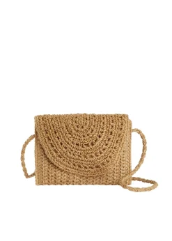 Bolso bandolera de paja
