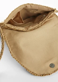 Bolso bandolera de paja