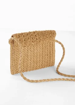 Bolso bandolera de paja