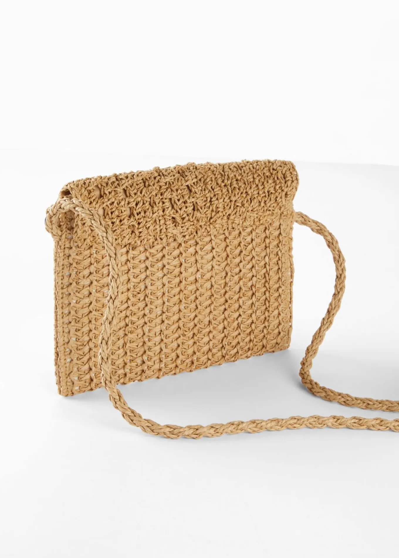 Bolso bandolera de paja