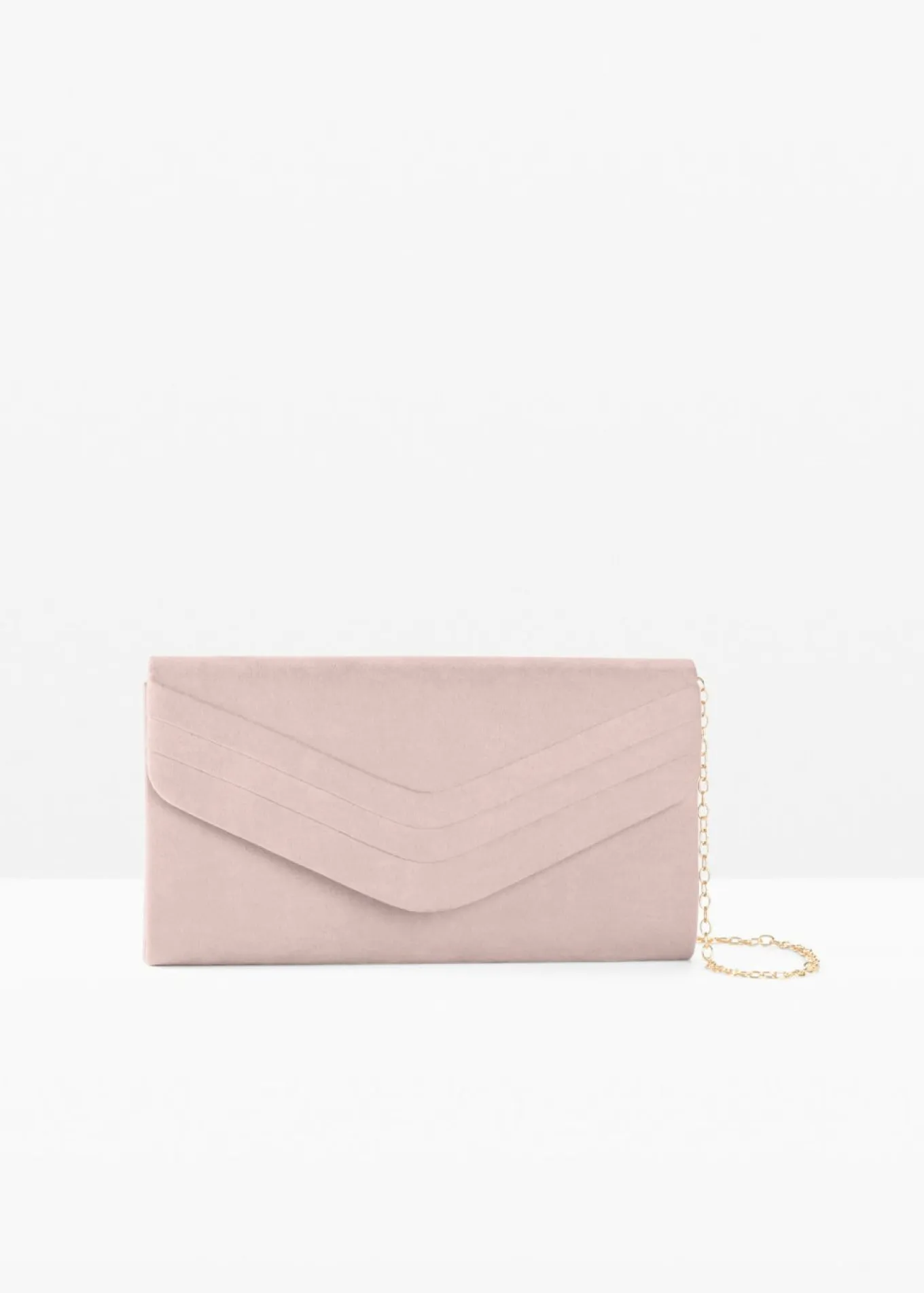 Bolso clutch con detalles de solapa
