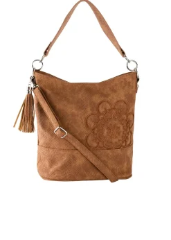 Bolso de mano con bordado