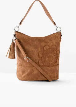 Bolso de mano con bordado
