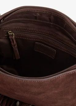 Bolso de mano de cuero
