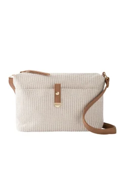 Bolso de tela con detalles