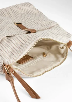 Bolso de tela con detalles