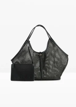 Bolso shopper de malla