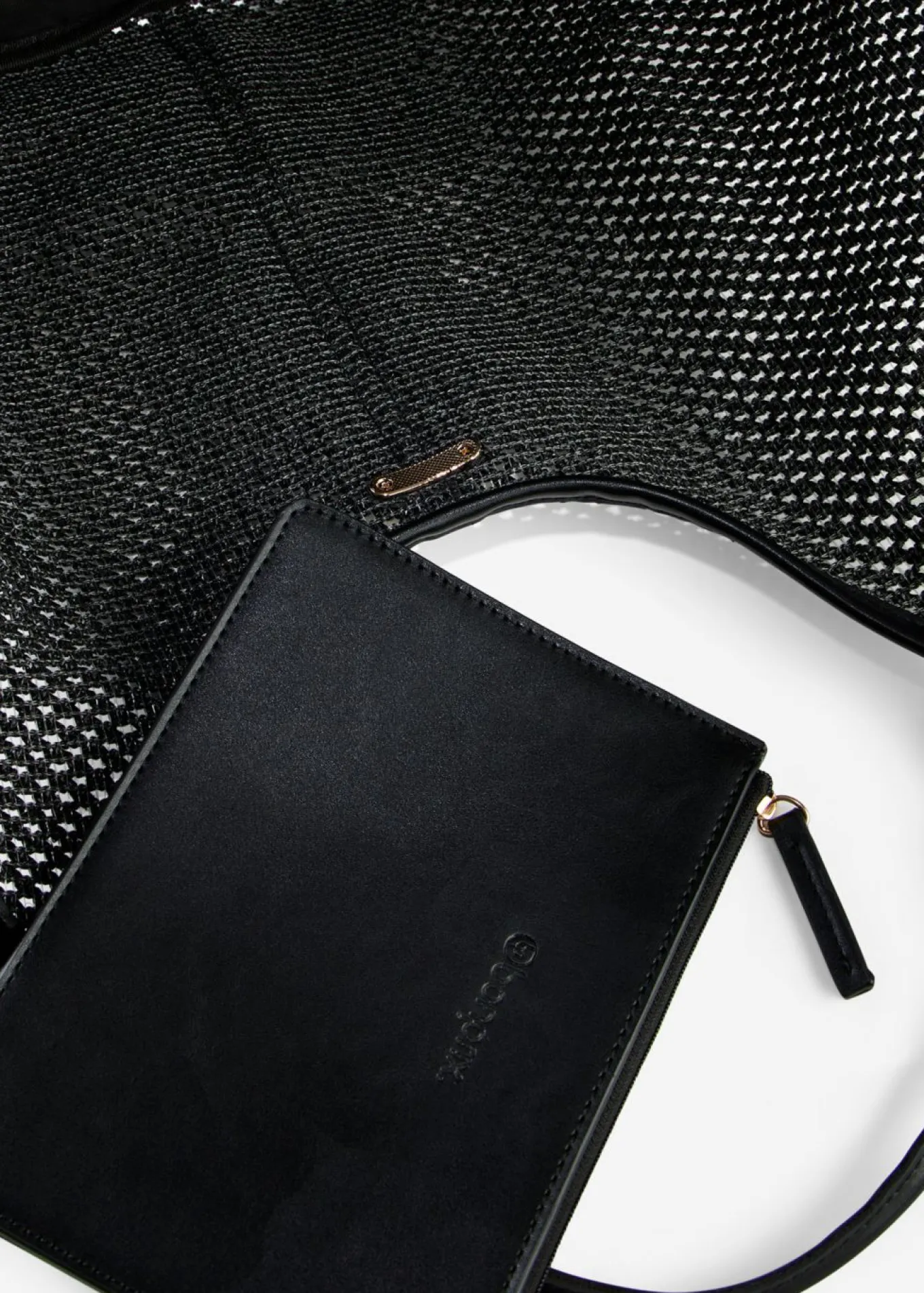 Bolso shopper de malla