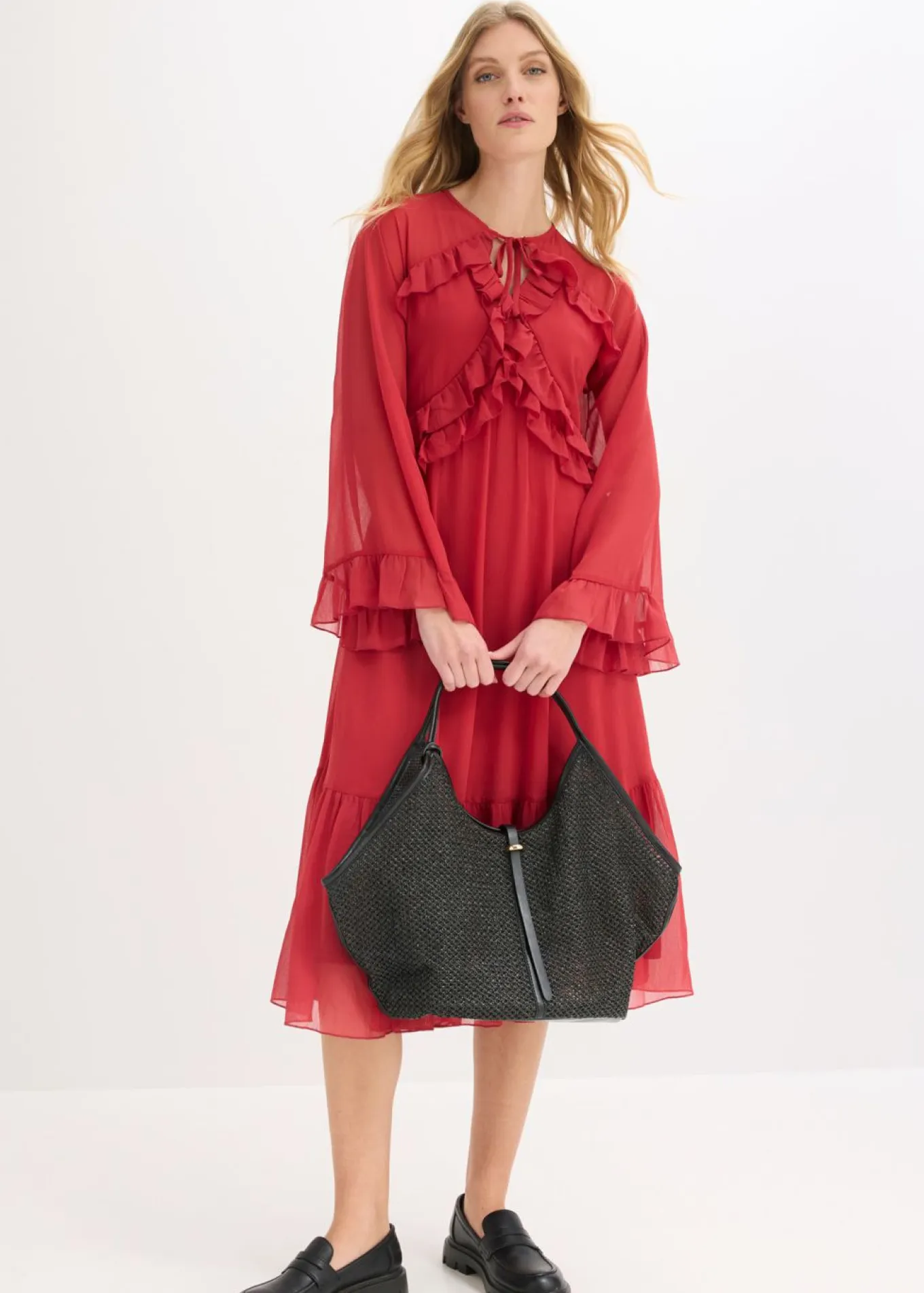 Bolso shopper de malla