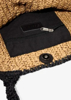 Bolso shopper de paja
