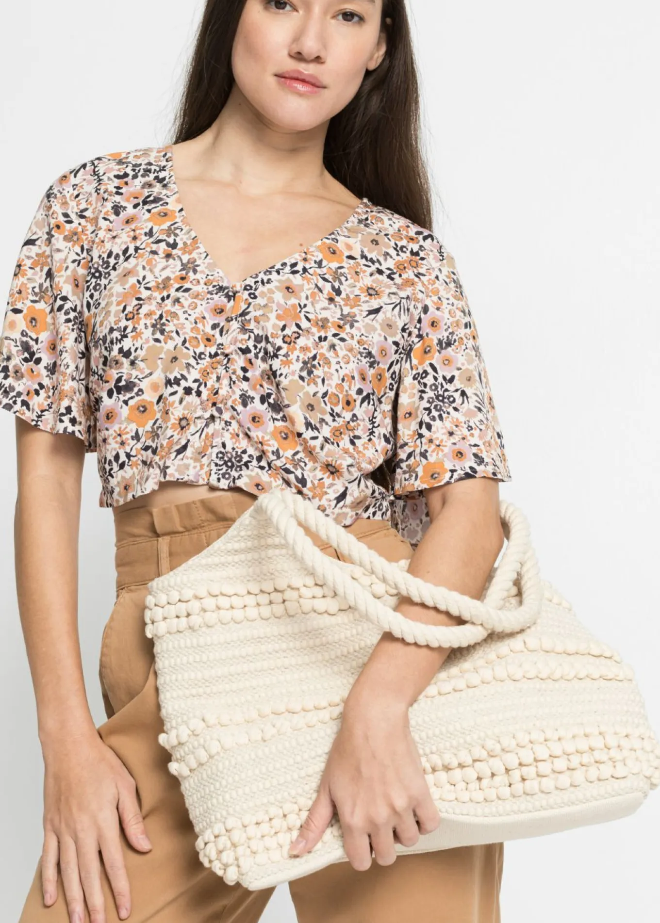 Bolso shopper de tela