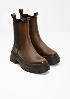Botas Chelsea de cuero