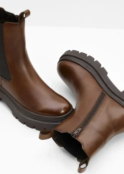Botas Chelsea de cuero