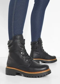 Botas cómodas, con cordones y forradas, de Rieker