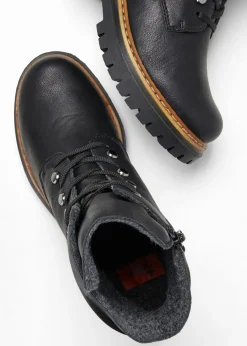 Botas cómodas, con cordones y forradas, de Rieker