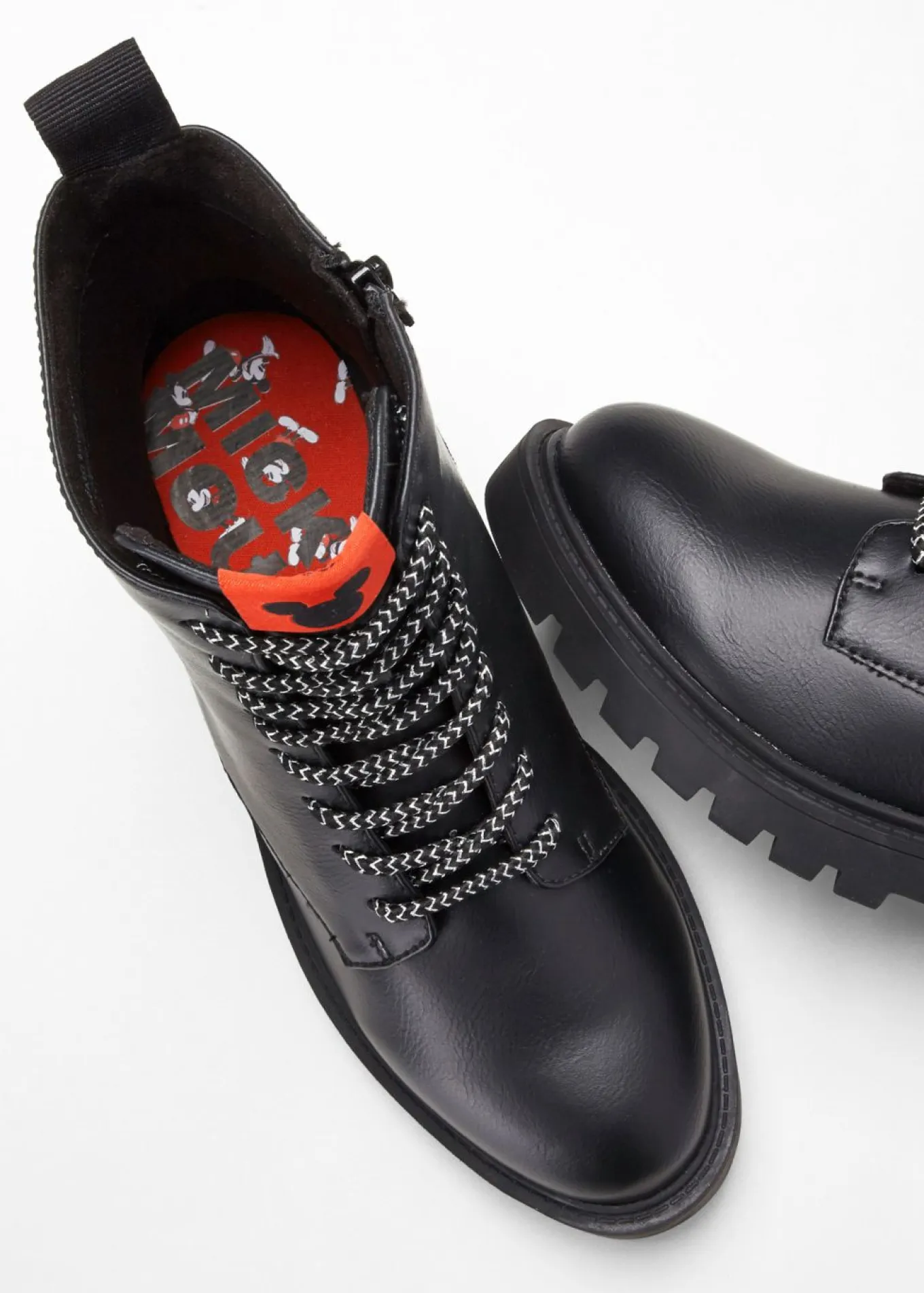 Botas con cordones de Mickey Mouse