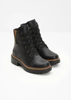 Botas con cordones forradas de Rieker